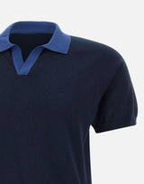 Polo in maglia di cotone organico 57165 18045598 GRAN SASSO
