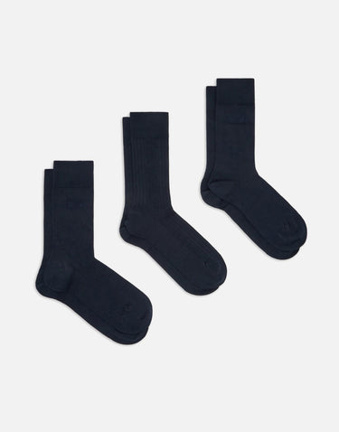 Set tre paia di calze EM000554 AF18180MB153 EMPORIO ARMANI