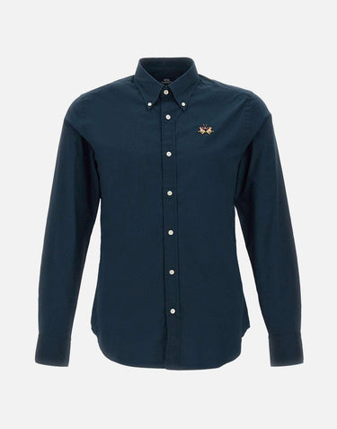 Camicia in cotone stretch CCMC02 PP00307017 LA MARTINA