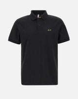 "Print under collar polo shirt" A35115 11 SUN68
