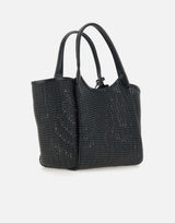 Borsa con trama ad intreccio EW001009 AF14309UC001 EMPORIO ARMANI