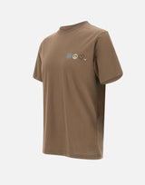 T-shirt "Shitake flower peace" in cotone EM001717 AF14836F6061 EMPORIO ARMANI