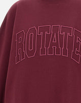 "Heavy sweat crewneck" 114376 2734 ROTATE BIRGER CHRISTENSEN