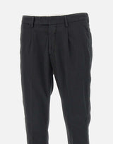 Pantaloni in cotone e seta DVR33FR022 TC001 DEVORE'