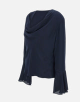 Blusa in georgette CA5374TS066 X0234 LIU-JO