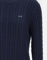 "Cable knit sweater" K35224 07 SUN68