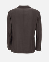 Blazer in lana e seta 26X579 26182650307R CORNELIANI