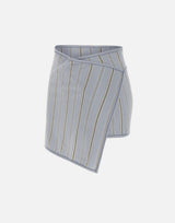 Mini gonna in rayon LW251SK23BL 0092 LOW CLASSIC