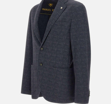 Blazer in cotone stretch 3932G2442MC 25375689 MANUEL RITZ