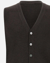 Gilet in lana e cashmere CB1SM WC12R190 FILIPPO DE LAURENTIIS