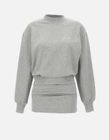 "Mini dress" in felpa di cotone 250WCA00393 JJF006AA183 THE ATTICO
