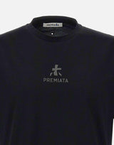 T-shirt in cotone PA1017 BLACK PREMIATA