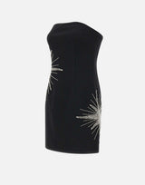 Abito "Estella" 24041702 BLACK REBECCA VALLANCE