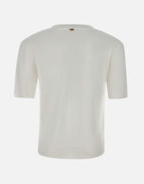 Maglia in cotone e lyocell JG000223D 520561000 HERNO
