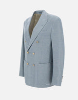Blazer in lino e cotone K70GIAA06 TES0K10008 ELEVENTY