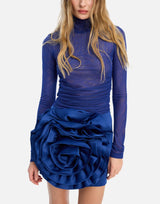 "Mesh ruched top" 114917 1587 ROTATE BIRGER CHRISTENSEN