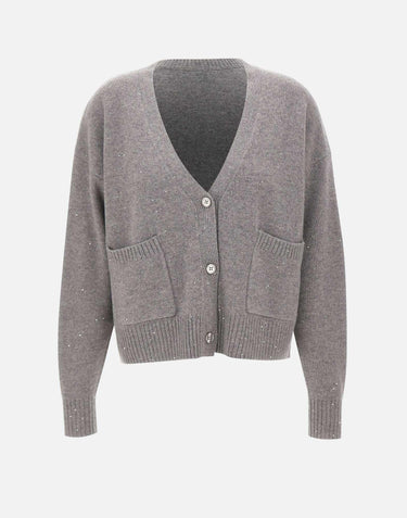 Cardigan in lana RI1KT027 0M07 KAOS