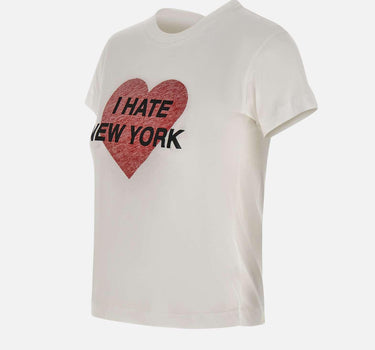 T-shirt in cotone VAQ10T004 WHITE VAQUERA