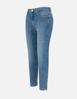 Jeans "Stefy" in denim di cotone QP6CR002 3019 KAOS