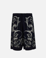 Bermuda "Outline" fantasia baroque 78GAD10B NS626899 VERSACE JEANS COUTURE