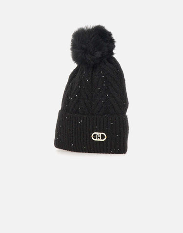 Berretto in lana 2F5009M0300 22222 LIU-JO