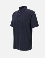Polo in cotone DK87912 BLU DIKTAT
