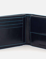 Portafoglio "Blue Square" in pelle PU1392B2R BLU2 PIQUADRO