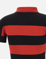 Polo in viscosa VAQ09N002 RED1 VAQUERA