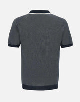 Polo in cotone ultrafine DK87029 BLU DIKTAT