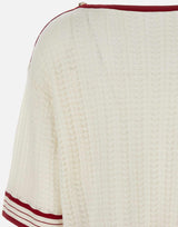 Maglia in cashmere, viscosa e cotone CA5292MS52G C3650 LIU-JO