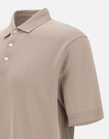 Polo in piquet di cotone JPL00125U 520592600 HERNO