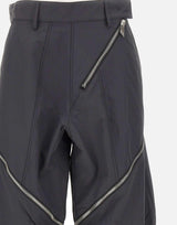 Pantaloni in canvas 251WCP00275 CCC118AA233 THE ATTICO