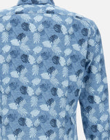 Camicia in cotone e lino LFU02P0147120U 0001 BARBA