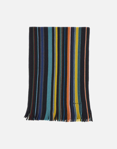 "Scarf Ivan stripe" M1A151FT644 79 PAUL SMITH