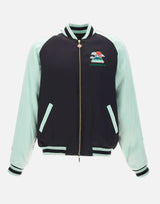 "Satin bomber jacket" MPF25JK383 01 CASABLANCA