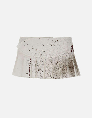 Minigonna in cotone MOSS24MS05903 315 MOWALOLA