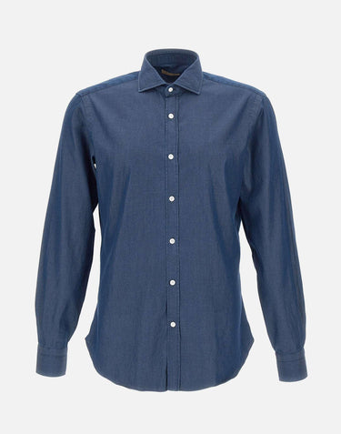 Camicia "Dandy life" in cotone LFU02P01PZ0998U 0001 BARBA