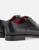 Stringate "Derby" in pelle di vitello 242U0091 NERO BARRETT