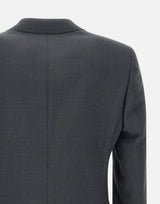 Blazer "H Huge" in lana rigenerata 50537537 021 BOSS