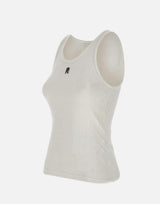 Top in jersey pointelle di cotone 25PJTE168CO0557 P100 RABANNE