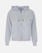 "Hoodie zip fleece sweatshirt" F35224 01 SUN68