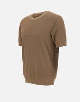 T-shirt in filato di cotone e viscosa 100221 052 KANGRA