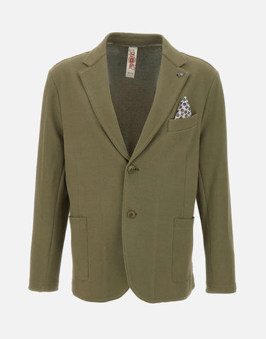 Blazer "Mick480" in cotone MICK480M T480MILITARE BOB