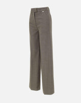 Pantaloni straight con piega CF5372T054A M9770 LIU-JO