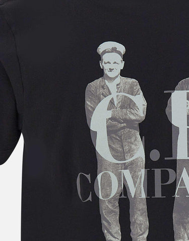 "British Sailor t-shirt" 19CMTS106A 006586W999 C.P. COMPANY