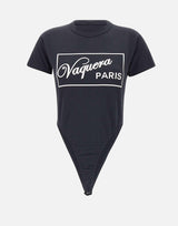 Body in cotone VAQ10U003 BLACK VAQUERA