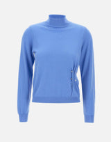 Maglia in lana con perle CF5041MA82O X0713 LIU-JO