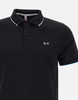 "Small stripes on collar polo" A35110 11 SUN68