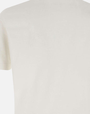 T-shirt in crepe di cotone TS0MC CR18R001 FILIPPO DE LAURENTIIS