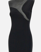 "Sheer knit maxi dress" 113706 100 ROTATE BIRGER CHRISTENSEN